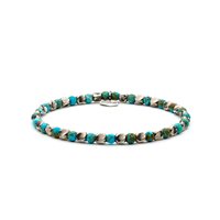 Bracciale Antracite Speed in Pietre dure Aulite BSP02 BOLT - BSP02 BOLT